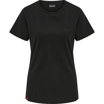 HUMMEL Red Basic T-Shirt S/S Damen Schwarz