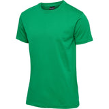 HUMMEL Red Basic T-Shirt S/S (jelly bean)