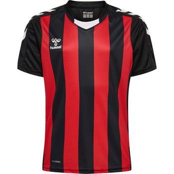 HUMMEL Core Xk Striped Jersey S/S Unisex Kind Schwarz