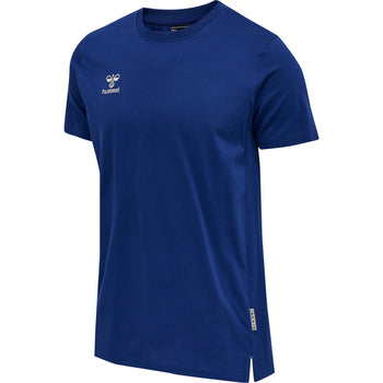 HUMMEL Move Grid Cotton T-Shirt S/S (sodalite blue)