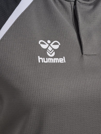HUMMEL Lead 2.0 Polo Damen (steel gray/asphalt)