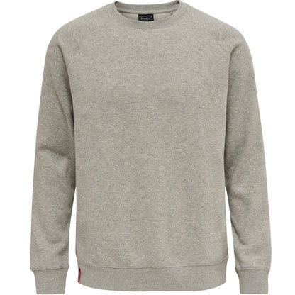 HUMMEL Red Classic Sweatshirt (grey melange)