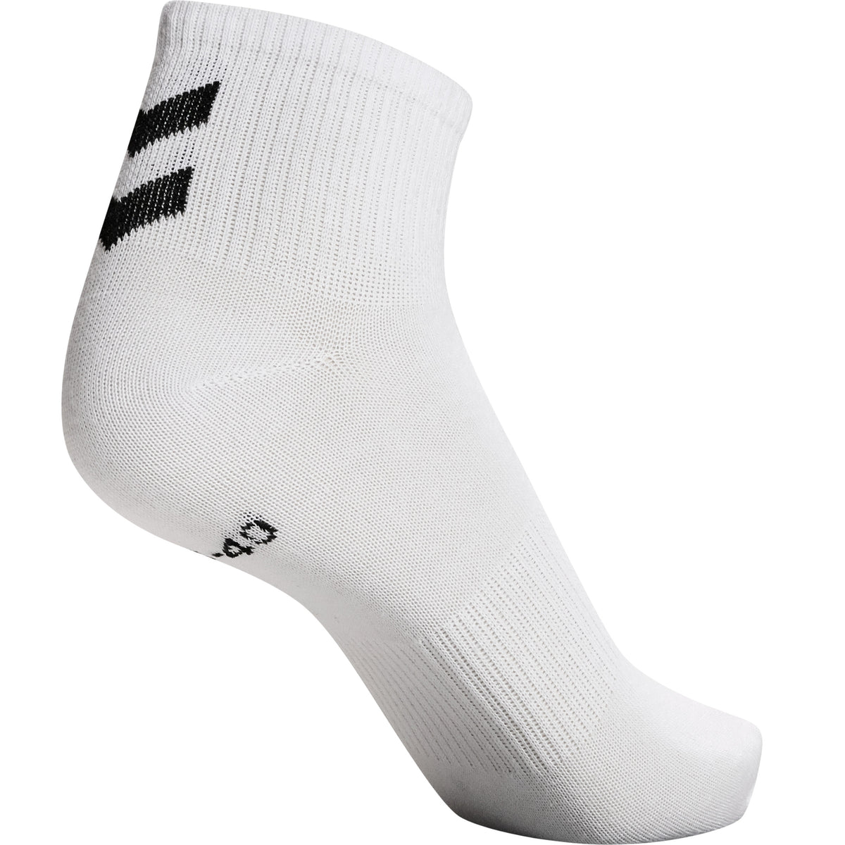 HUMMEL Chevron 6-Pack Mid Cut Socks (white/white)