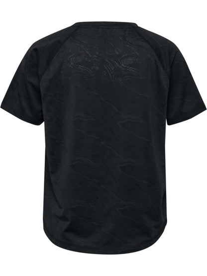 HUMMEL Vanja Jacquard T-Shirt S/S Damen (black)