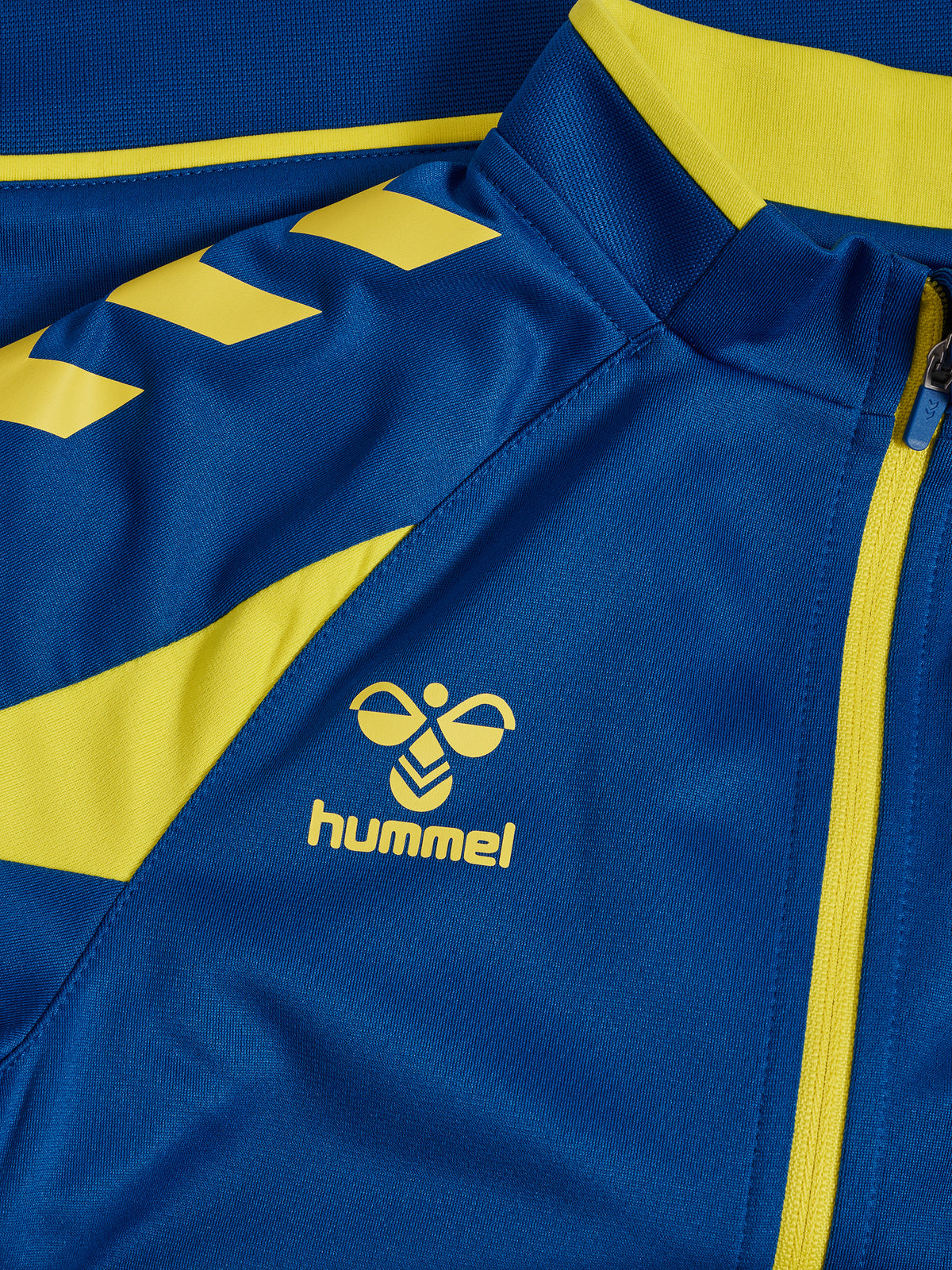 HUMMEL Core 2.0 Track Zip Jacket Kind (true blue/blazing yellow)