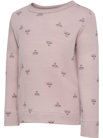 HUMMEL Mini Wool T-Shirt L/S Kind (cloud gray)