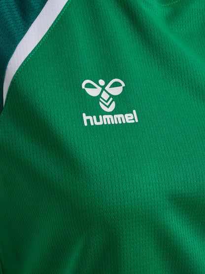 HUMMEL Lead 2.0 Jersey S/S Damen (jelly bean/evergreen)