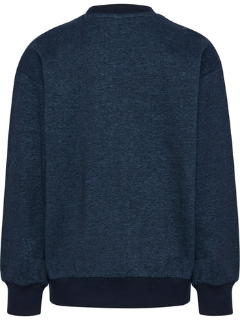 HUMMEL Loose Dnm Crewneck Bee Kind (dress blues)
