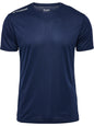 HUMMEL Run Jersey S/S Herren Blau