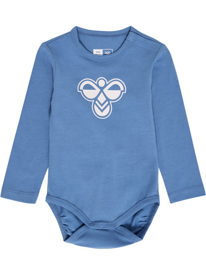 HUMMEL Mini Logo Body L/S Kind (dutch blue)