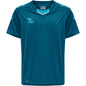 HUMMEL Core Xk Poly Jersey S/S Unisex Kind Blau