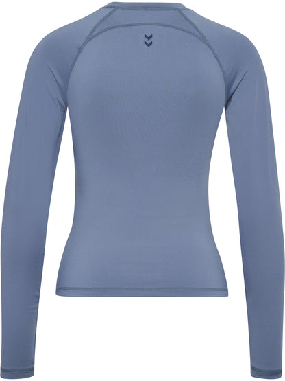 HUMMEL Prima T-Shirt L/S Damen (flint stone)