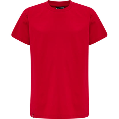 HUMMEL Red Basic T-Shirt S/S Kind (tango red)