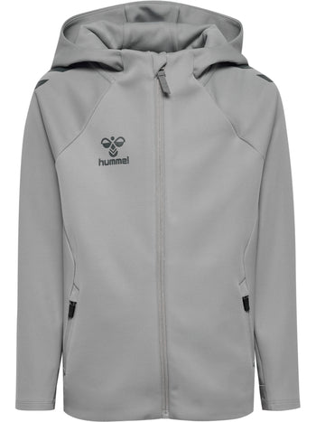 HUMMEL Cima 2.0 Zip Hoodie Unisex Kind Grau