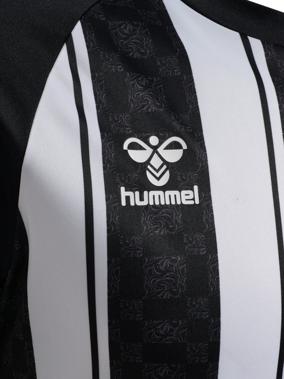HUMMEL Match Striped Jersey S/S (black/white)
