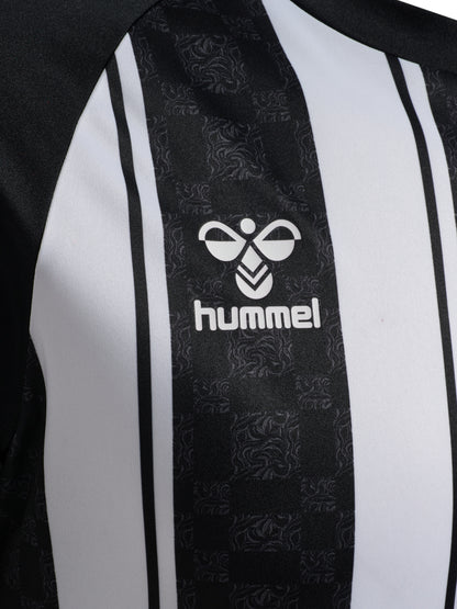 HUMMEL Match Striped Jersey S/S (black/white)