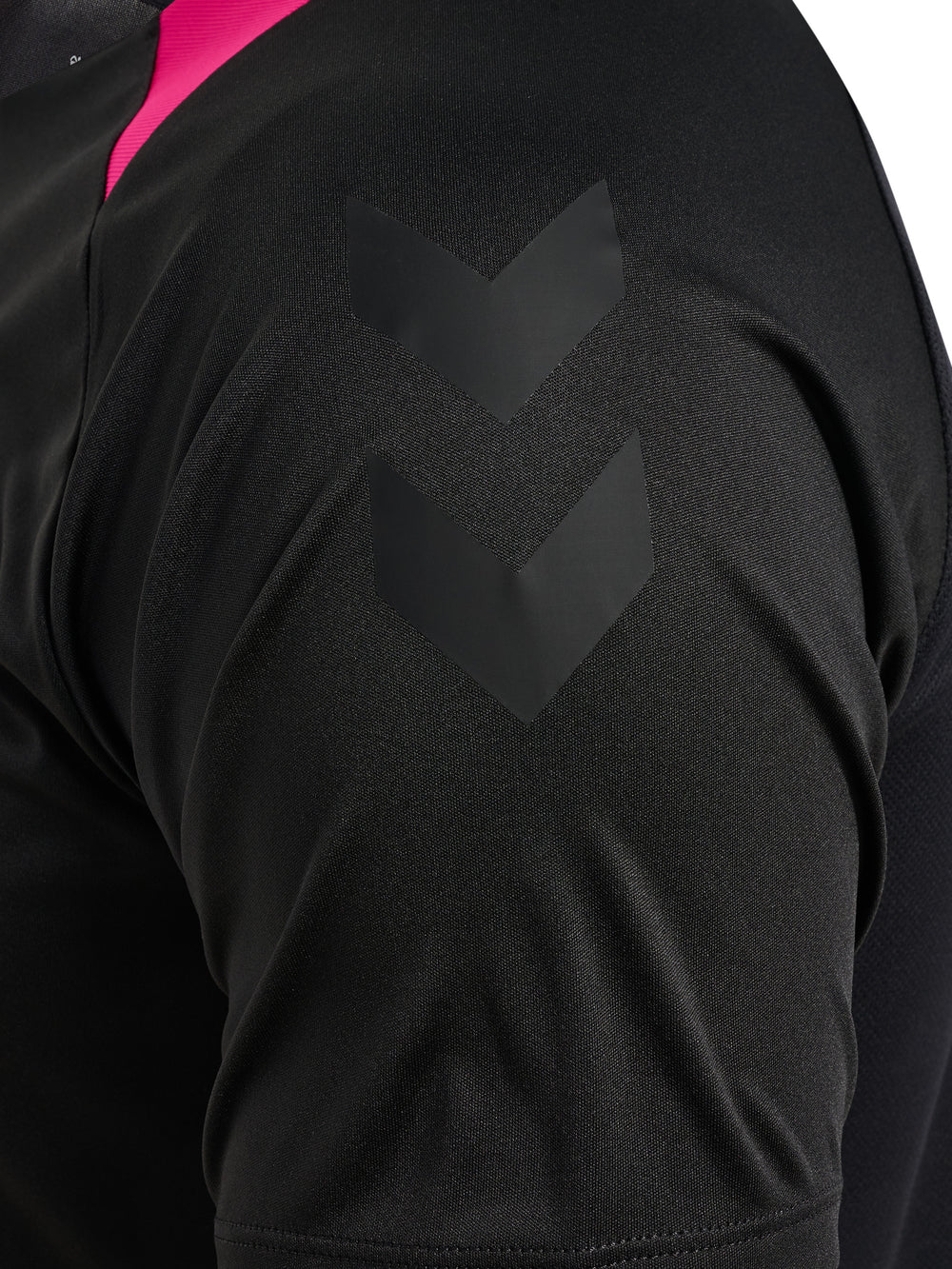 HUMMEL BLAZE27 Pro Training Jersey S/S (black/pink glo)