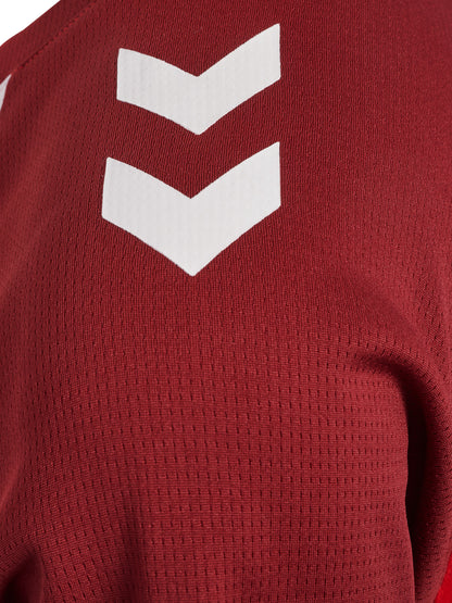HUMMEL Lead 2.0 Jersey S/S Damen (true red/maroon)