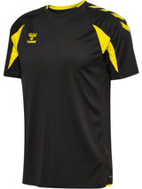HUMMEL Core 2.0 Jersey S/S (black/blazing yellow)
