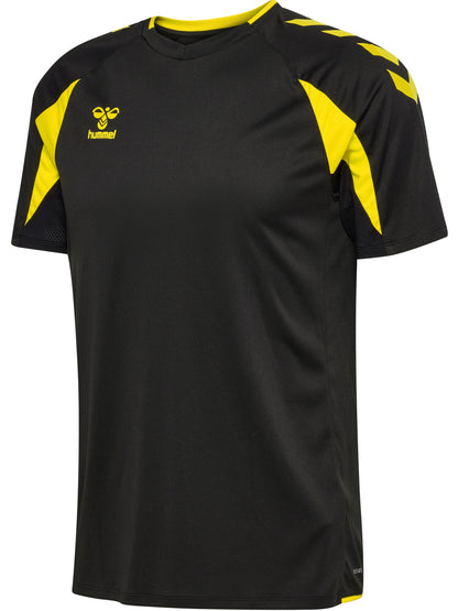 HUMMEL Core 2.0 Jersey S/S (black/blazing yellow)