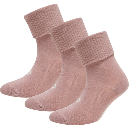 HUMMEL Sora 3-Pack Sock Kind (woodrose)