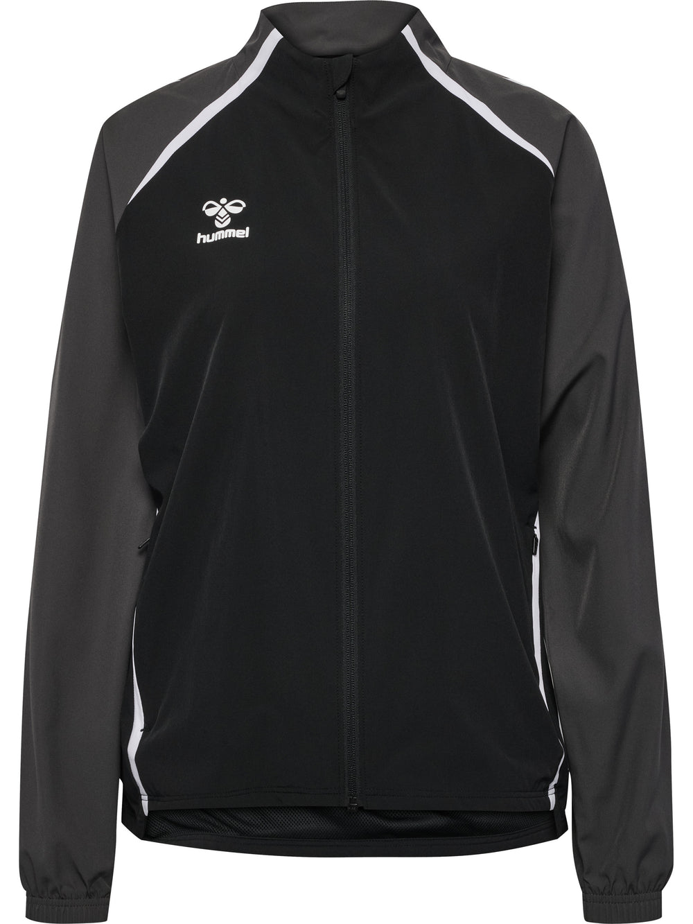 HUMMEL Lead 2.0 Woven Jacket Damen (black/asphalt)