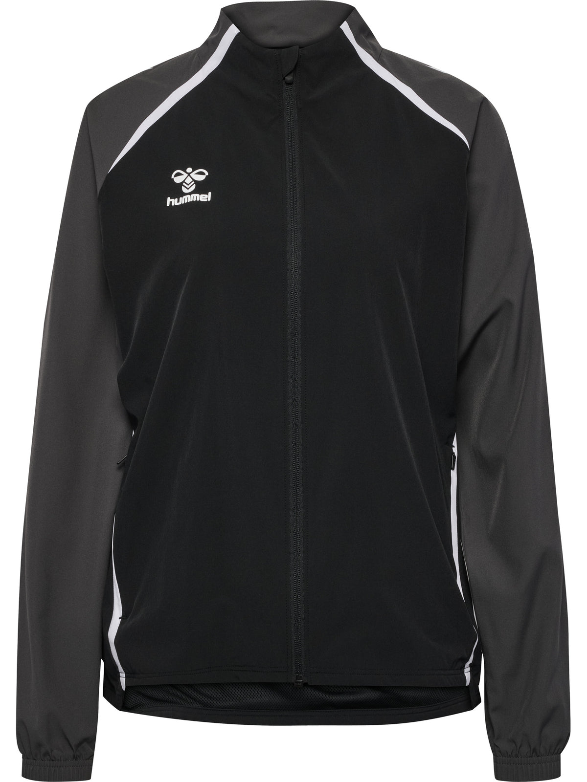 HUMMEL Lead 2.0 Woven Jacket Damen (black/asphalt)