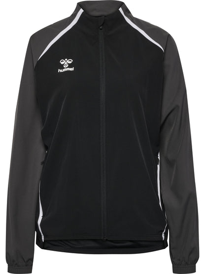 HUMMEL Lead 2.0 Woven Jacket Damen (black/asphalt)