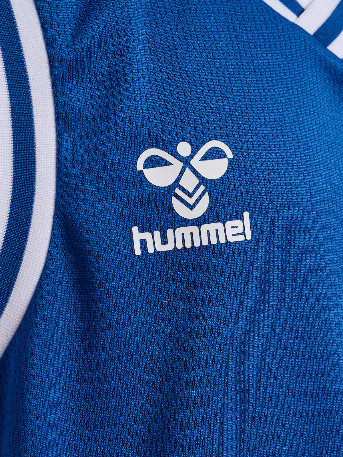 HUMMEL Basket Jersey S/l Kind (true blue/white)