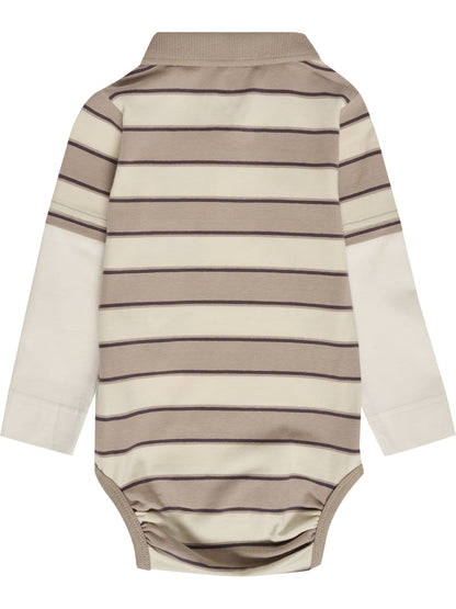 HUMMEL Tim Polo Body L/S Kind (cobblestone)