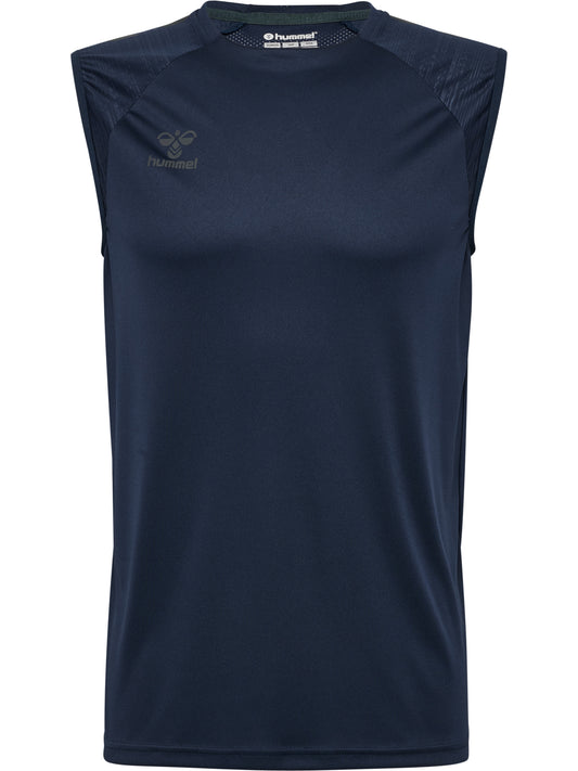 HUMMEL Pro Training Jersey S/L Unisex Blau