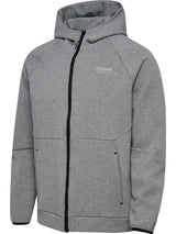 HUMMEL Tech Fleece Regular Zip Hoodie (grey melange)