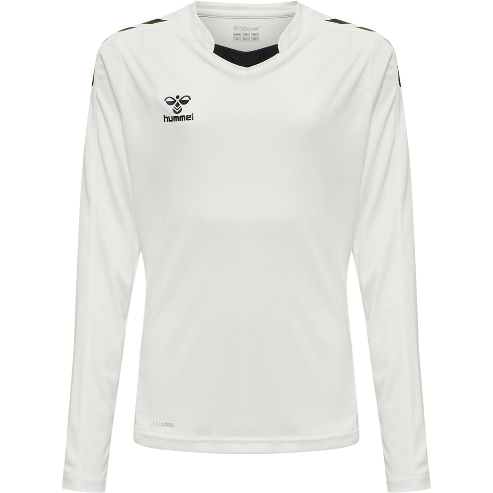 HUMMEL Core Xk Poly Jersey L/S Unisex Kind Weiß