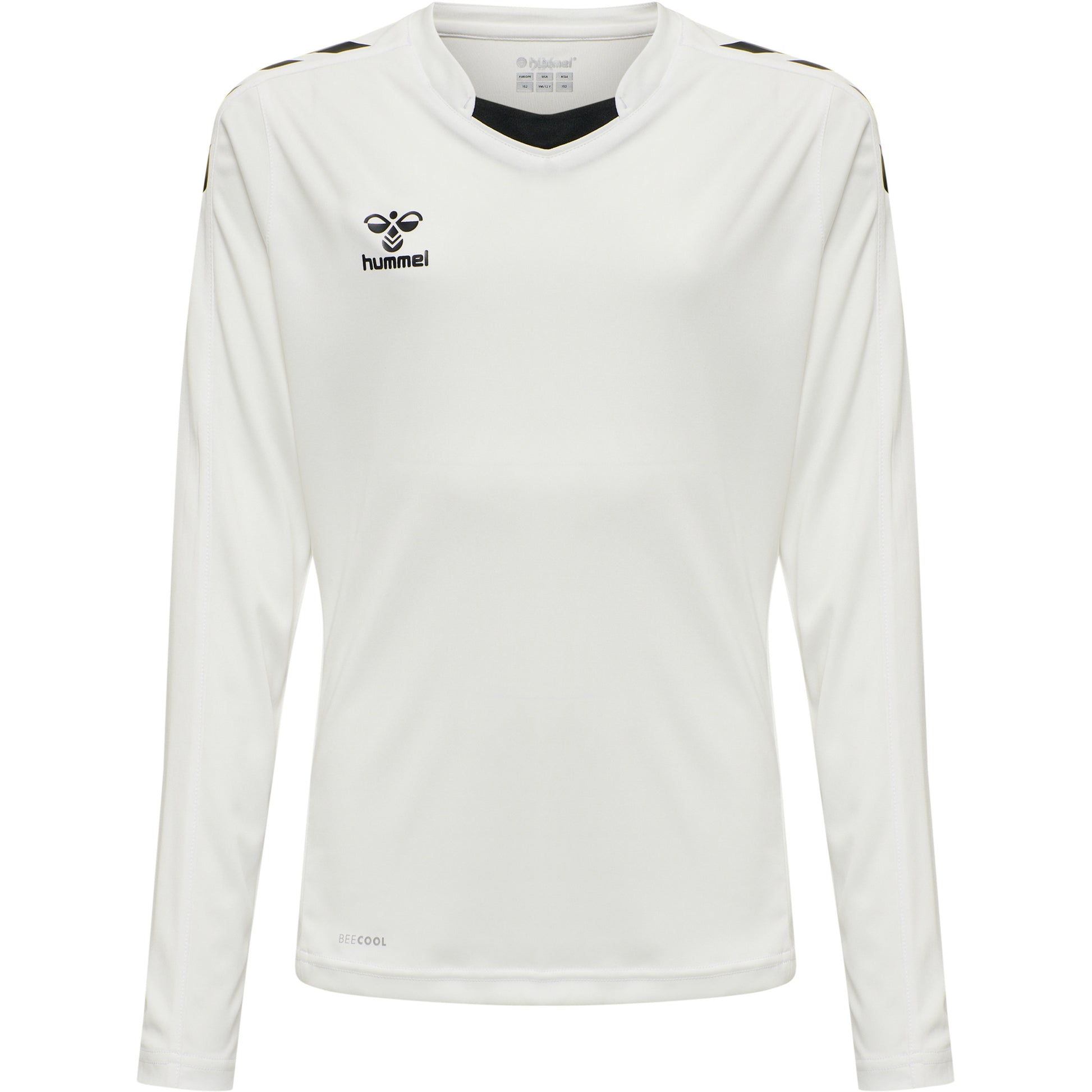 HUMMEL Core Xk Poly Jersey L/S Unisex Kind Weiß