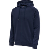 HUMMEL Red Classic Zip Hoodie (marine)