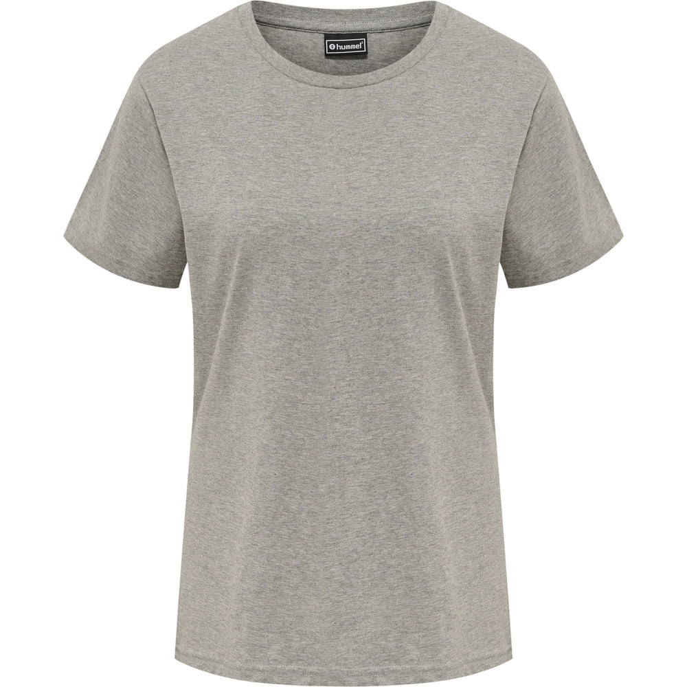 HUMMEL Red Basic T-Shirt S/S Damen Grau