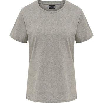 HUMMEL Red Basic T-Shirt S/S Damen Grau