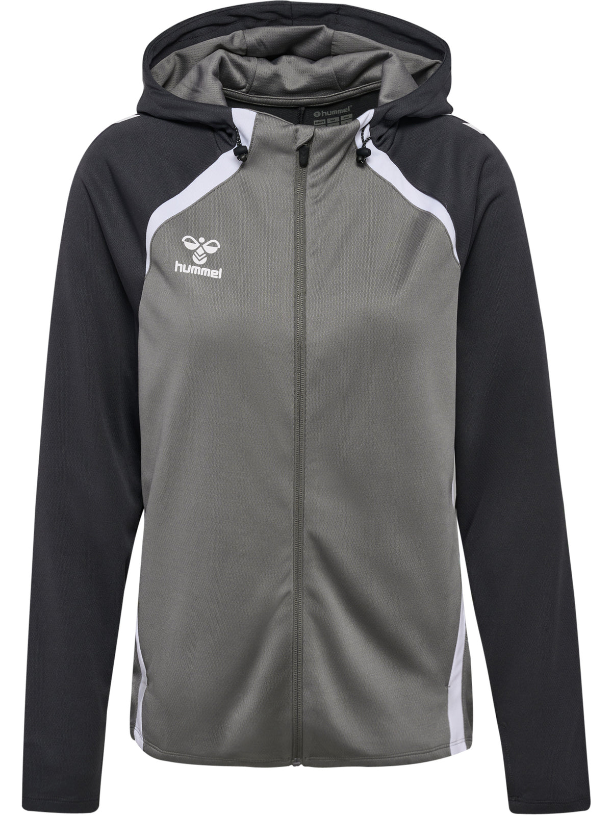 HUMMEL Lead 2.0 Zip Hoodie Damen (steel gray/asphalt)