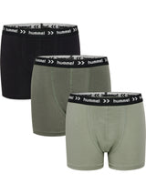 HUMMEL Nalle Boxers 3 Pack Kind (castor gray)