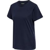 HUMMEL Red Basic T-Shirt S/S Damen (marine)