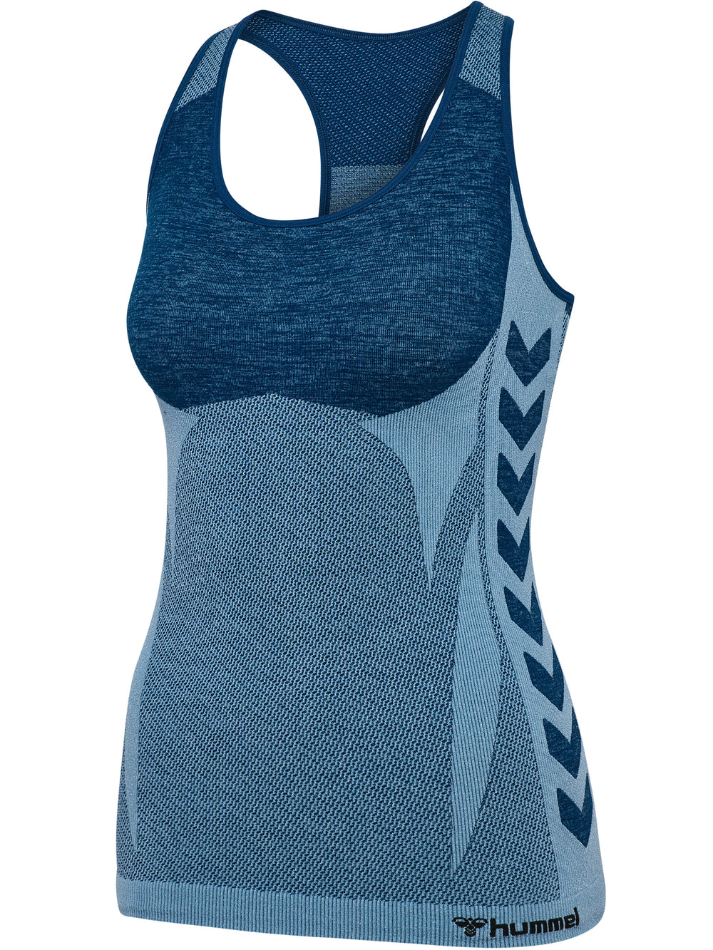 HUMMEL Clea Seamless Top Damen (navy peony/faded denim)