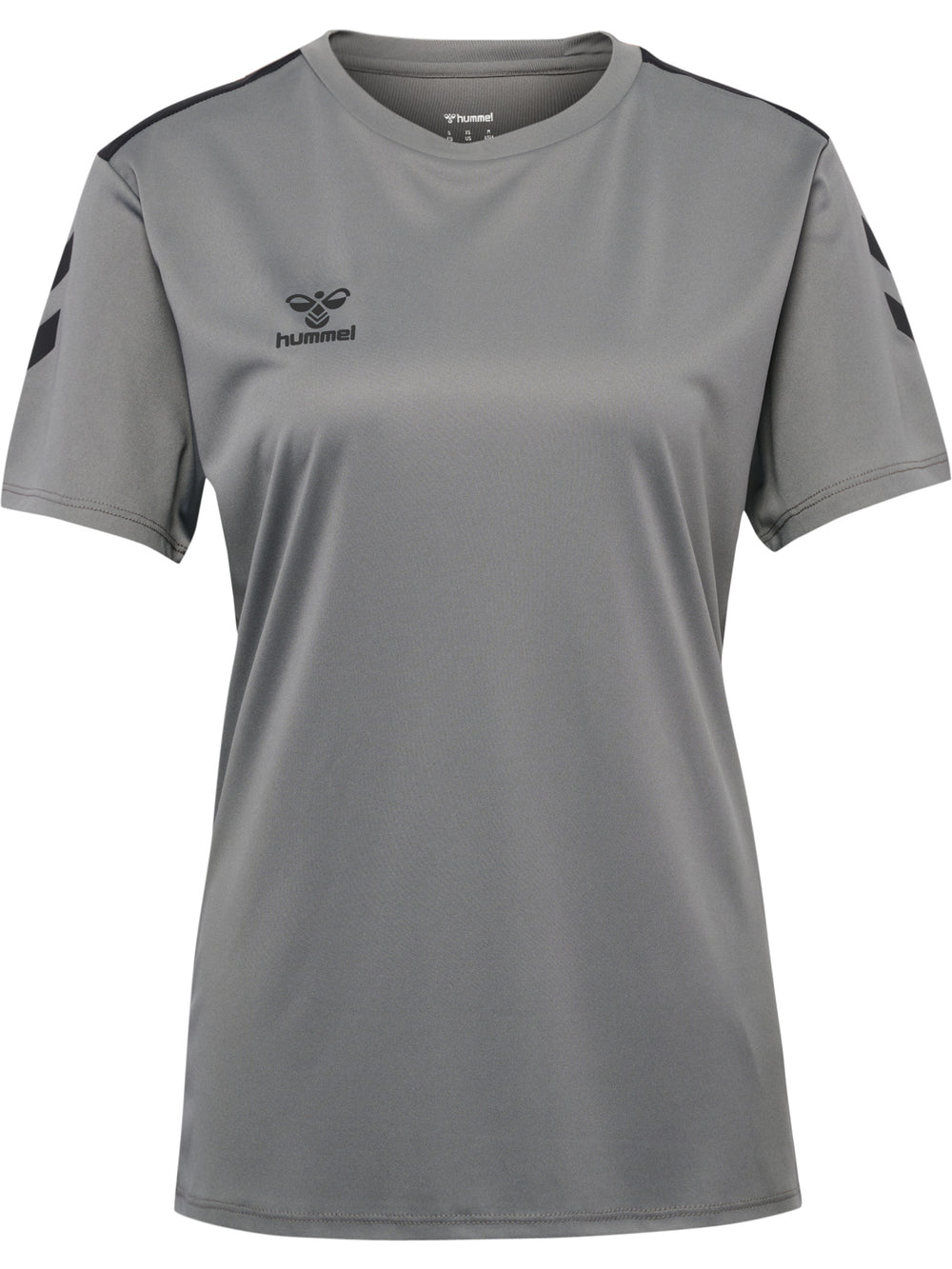 HUMMEL Essential 2.0 Jersey S/S Damen (steel gray/black)
