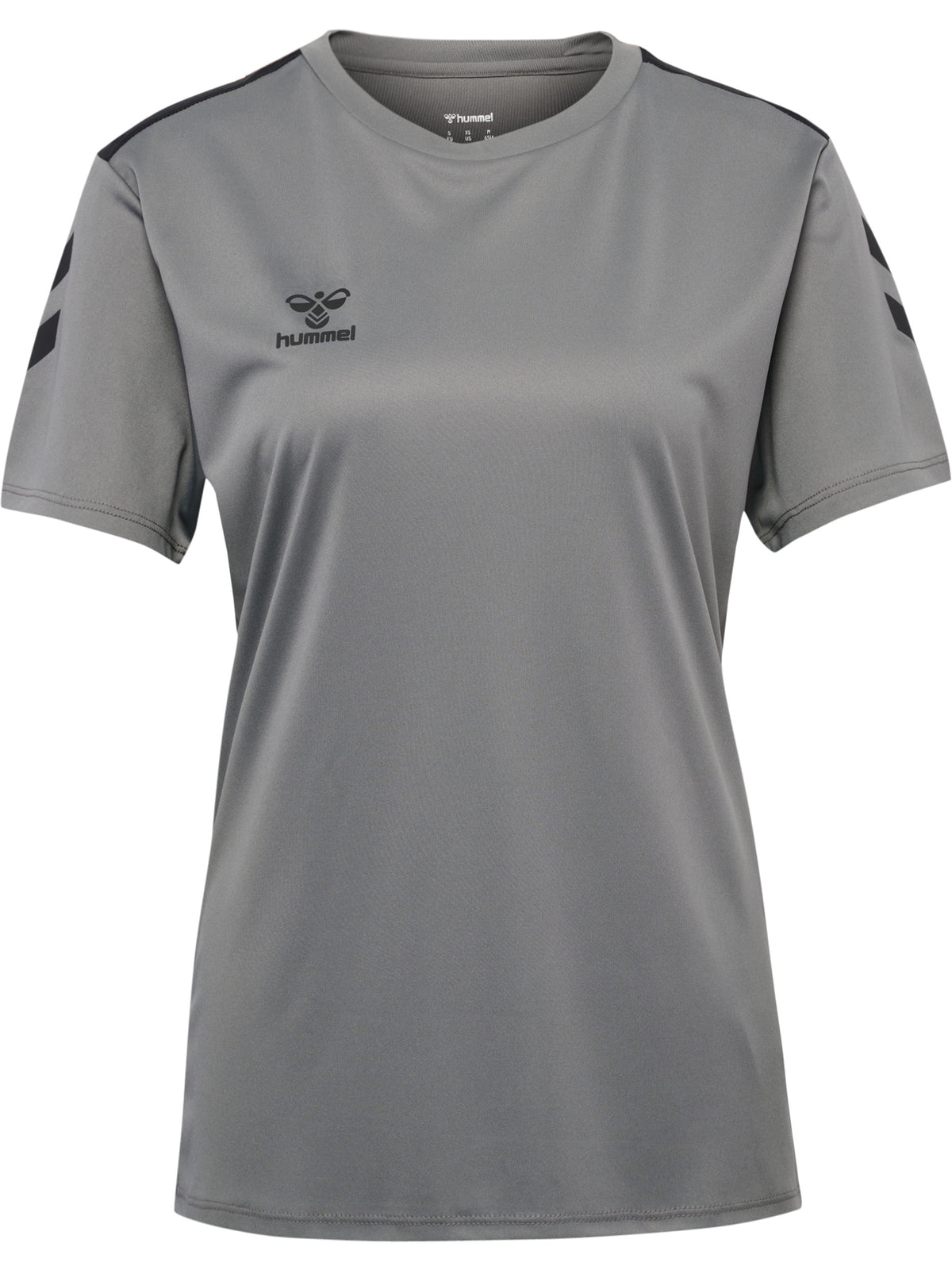 HUMMEL Essential 2.0 Jersey S/S Damen (steel gray/black)