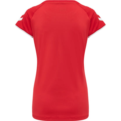 HUMMEL Core Volley Stretch Tee Wo Damen (true red)