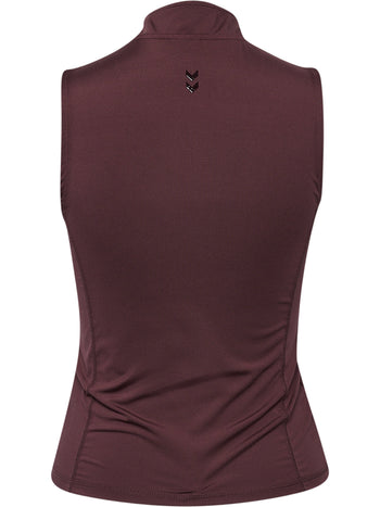 HUMMEL Prima Half Zip Top Damen (catawba grape/elderberry)