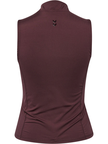 HUMMEL Prima Half Zip Top Damen (catawba grape/elderberry)