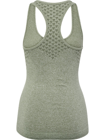 HUMMEL Ci Seamless Top Damen (seagrass melange)