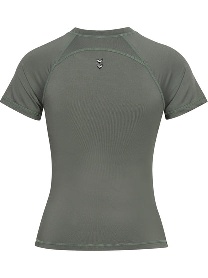 HUMMEL Prima T-Shirt S/S Damen (castor gray)