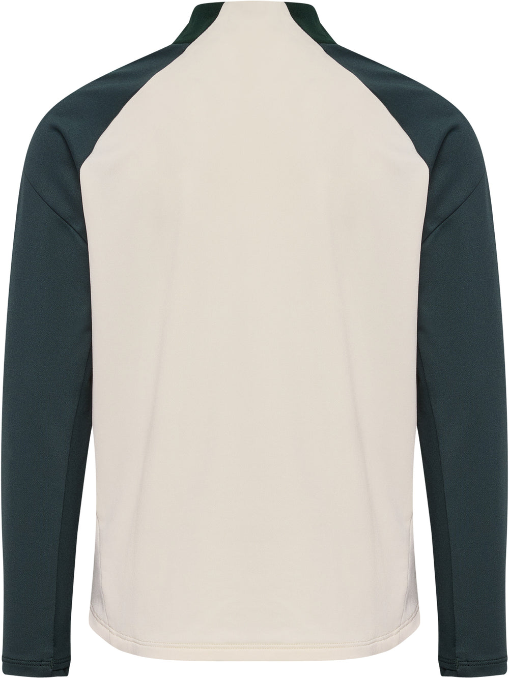 HUMMEL BLAZE27 Pro Training Halfzip Kind (buttercream/darkest spruce)