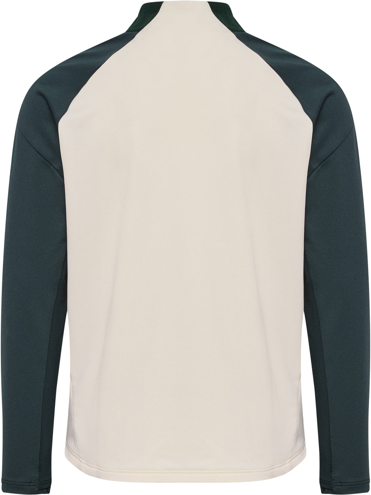 HUMMEL BLAZE27 Pro Training Halfzip Kind (buttercream/darkest spruce)